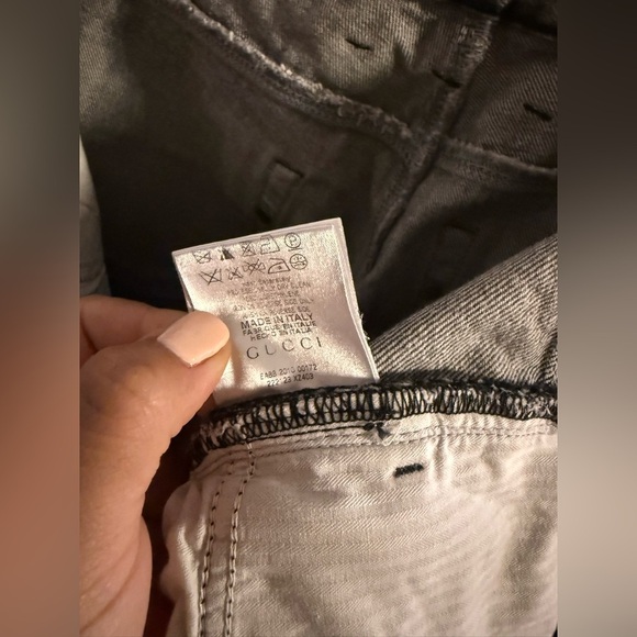 Gucci Men Grey Skinny Jeans - Picture 10 of 13